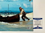Johnny Depp Signed Jack Sparrow Pirates Of The Carribean 11x14 Photo With Beckett COA