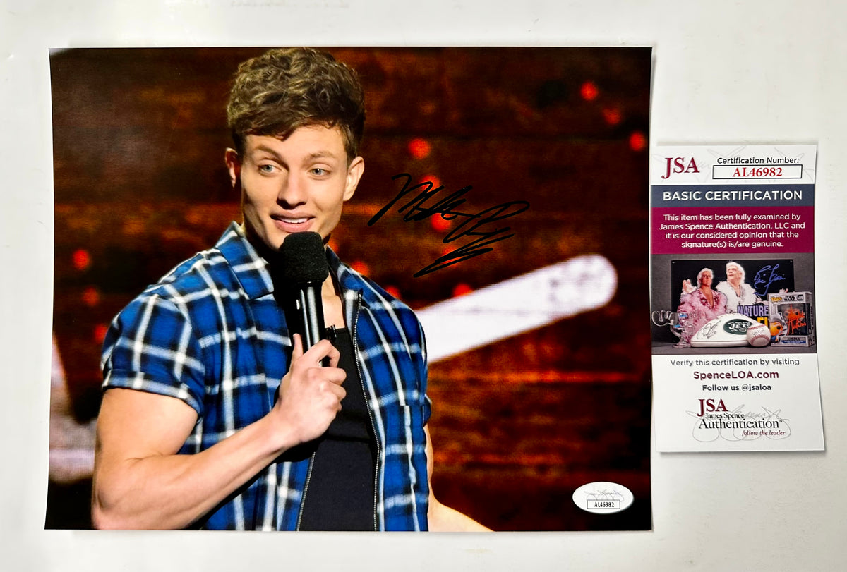 Matt Rifew Stand Up Comedian Matt Rife Signed Glossy 8x10 Photo With PSA COA Wild ...