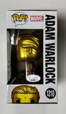 Will Poulter Signed Adam Warlock Funko Pop! #1210 Guardians Of The Galaxy With JSA COA