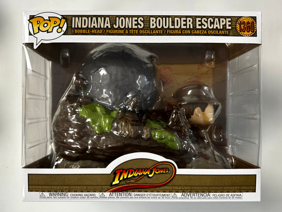 Funko Pop! Movies Moment Indiana Jones Boulder Escape #1360 Archaeologist 2023