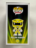 Funko Pop! Television Yellow Power Ranger #362 Saber Tooth Tiger 2016 Vaulted