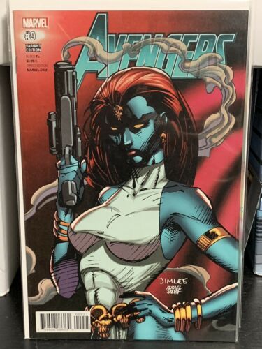 Avengers #9 Mystique Jim Lee X-Men Trading Card Variant Marvel
