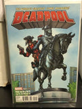 Deadpool #1 Tom Raney Newbury Exclusive Variant Marvel Comics 2016 Wade Wilson