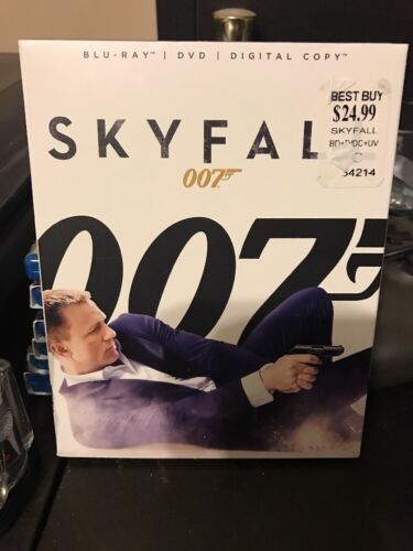 Skyfall Blu-ray/DVD, 2013 No Digital Copy James Bond 007 – Mustang