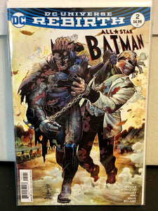 All Star Batman #2 Cover B (DC, 2016) Rebirth John Romita Jr Variant