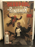 Deadpool Versus Punisher 1 2 4 5  Set Of 4 Books 1st Prints Missing #3 Marvel