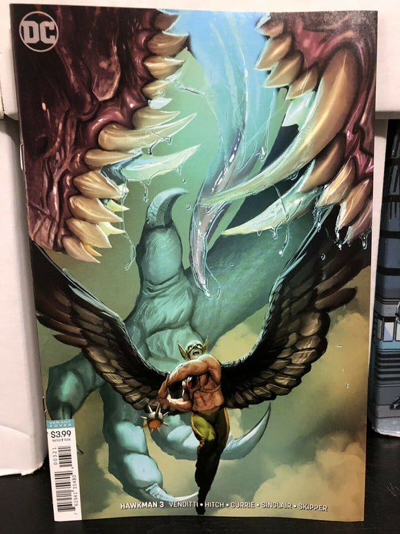Hawkman #3 Stejpan Sejic Cover B Variant 2018 DC Comics