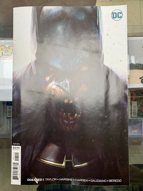 DCeased 1 (of 6) Francesco Mattina Cover B Variant DC Comics 2019