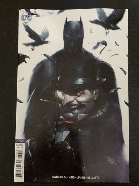 Batman #58 Francesco Mattina Cover B Variant DC Comics 2018 Penguin