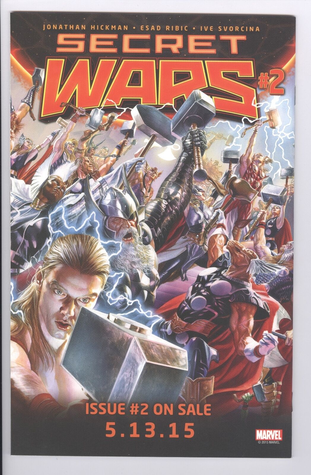 Secret Wars #1 Cover A 1st Printing Regular Alex Ross Cover Marvel