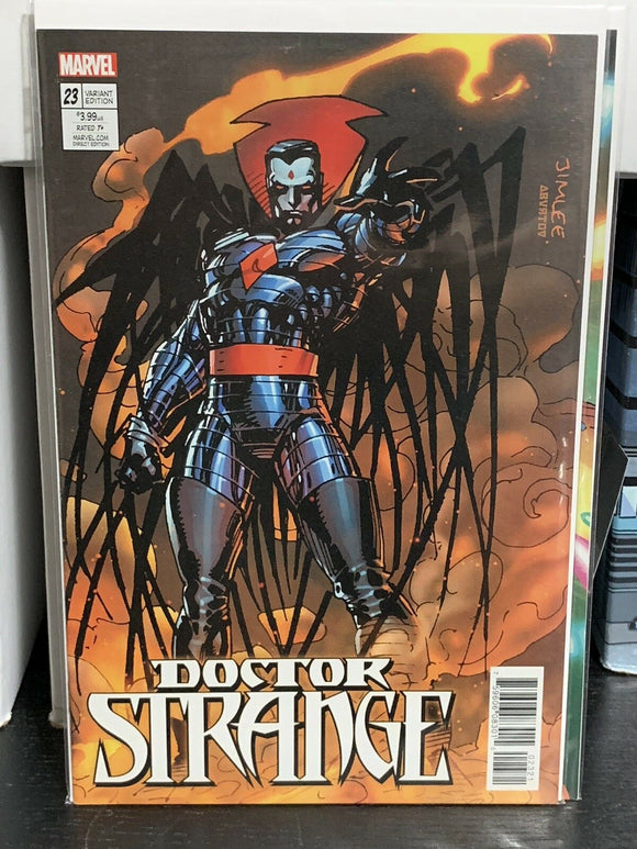 Doctor Strange #23 Jim Lee Sinister Trading Card Variant 2017 Marvel Comics