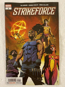 Strikeforce #1 Andrea Sorrentino Marvel Comics First App Of Team Count Ophidian
