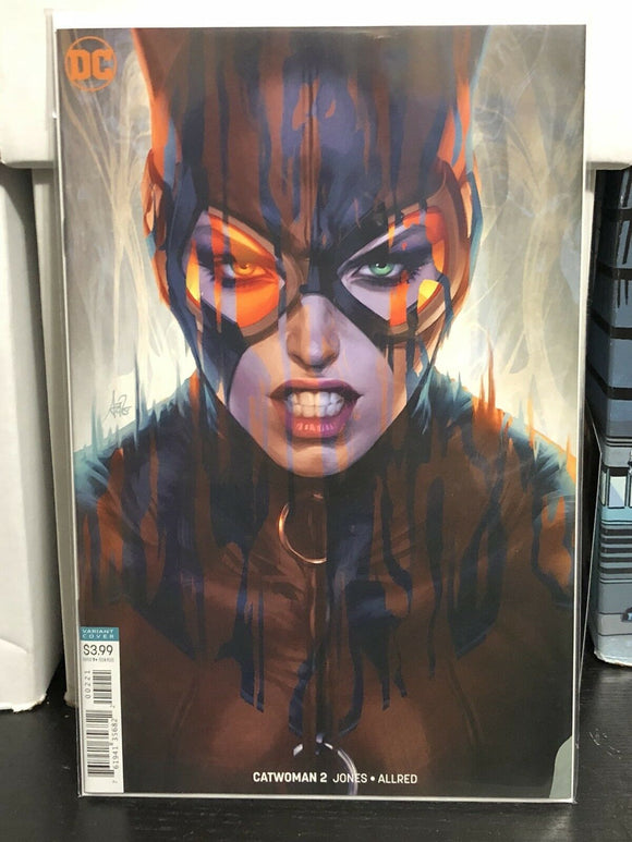 Catwoman #2 Stanley Lau Artgerm Cover B Variant DC Comics 2018 Selena Kyle