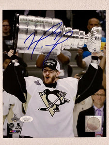 Matt Murray Signed Pittsburgh Penguins 8X10 Photo With JSA COA GOALTENDER