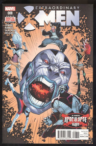 EXTRAORDINARY X-MEN #8 Apocalypse  Wars NEAR MINT MARVEL COMICS March 2016