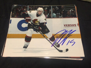 Dany Heatley Signed Ottawa Senators 8x10 photo NHL Minnesota Wild PROOF