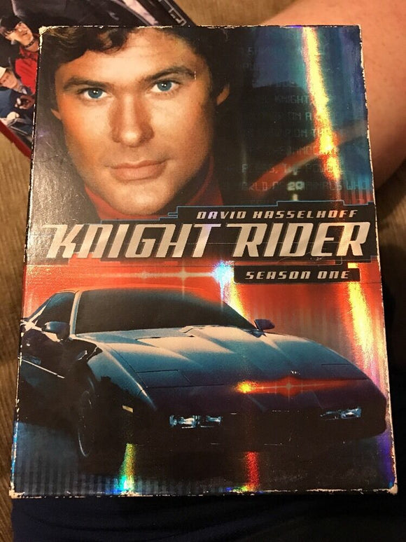 Knight Rider - Season 1 (DVD, 2004, 4-Disc Set) David Hasselhoff KITT Industries