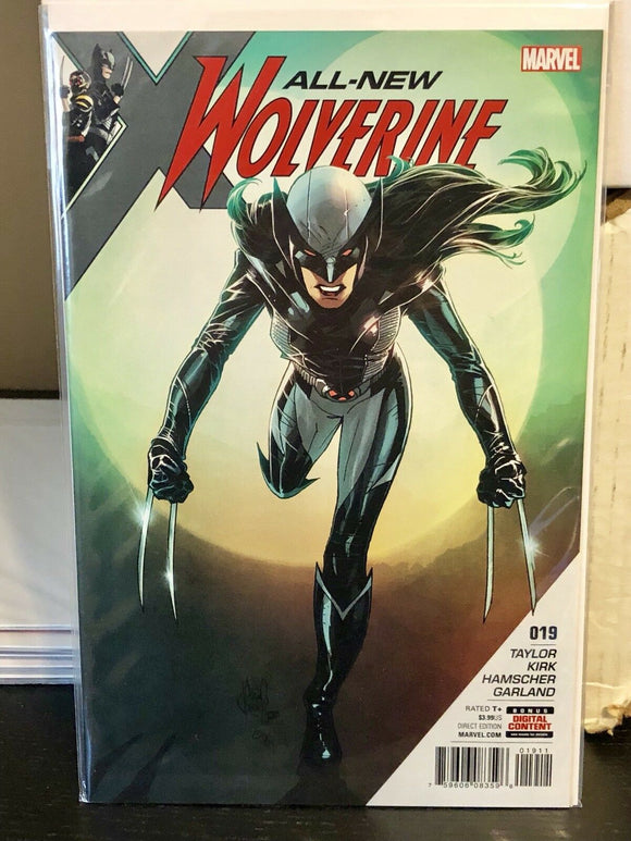 All-New Wolverine #19 New Costume Marvel Comics 2017 X-23