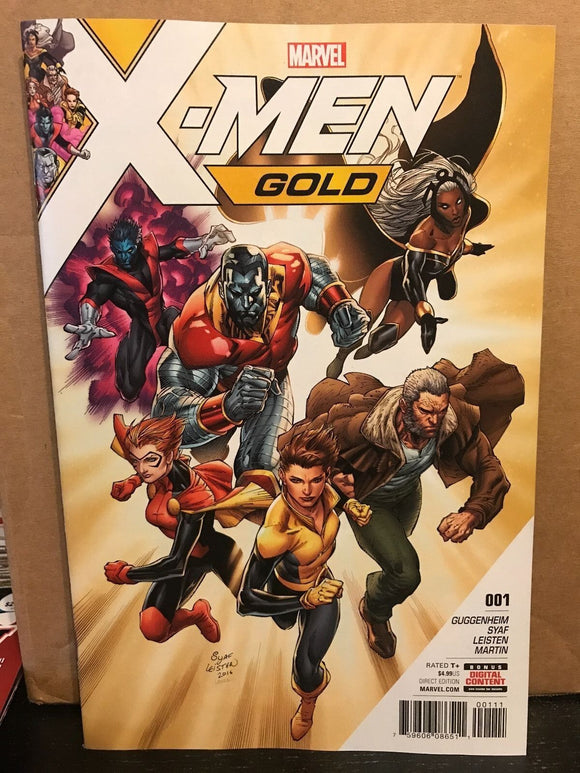 X-Men Gold #1 Adrian Syaf Controversial Unread First Print HOT Free Shipping 212