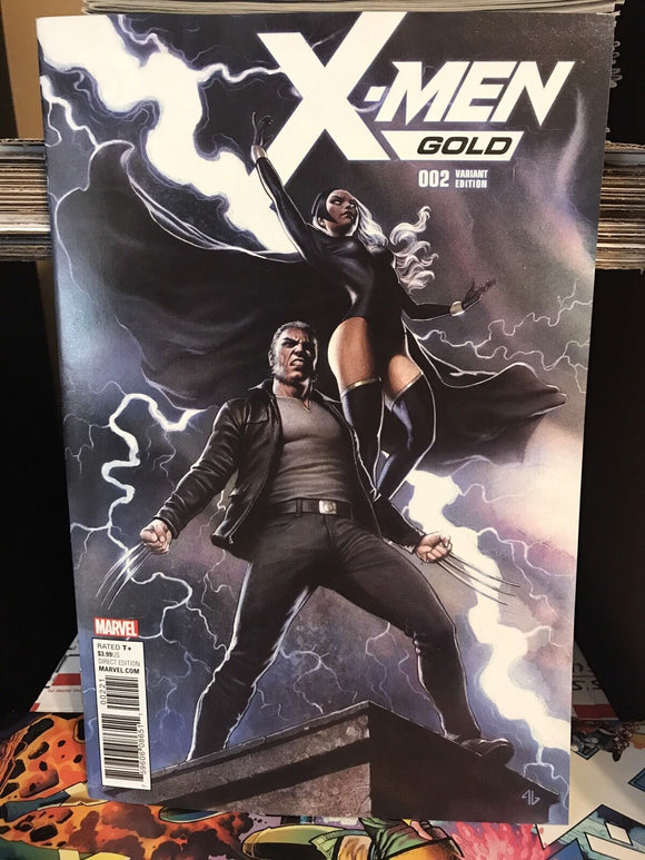 X-MEN GOLD #2 1:25 Adi Granov Storm & Old Man Logan Variant Syah Guggenheim