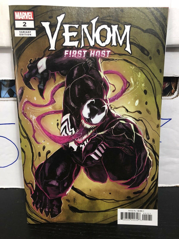 Venom First Host #2 Rod Reis Cover B Variant Marvel Comics 2018