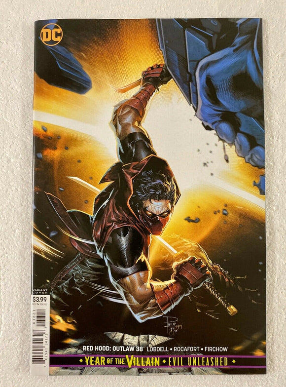 Red Hood Outlaw #38 Cover B Tan Variant DC Comics 2019 First App Of Monster Arm