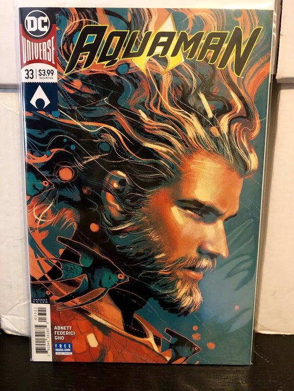Aquaman #33 Joshua Middleton Variant DC Comics Rebirth