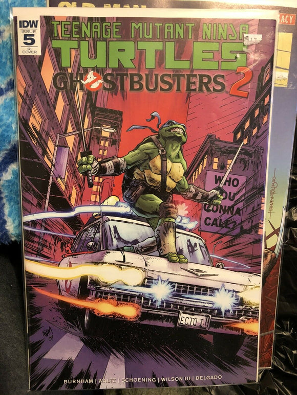 Teenage Mutant Ninja Turtles Ghostbusters 2 II #5 Gorham 1:10 Variant (IDW 2017)