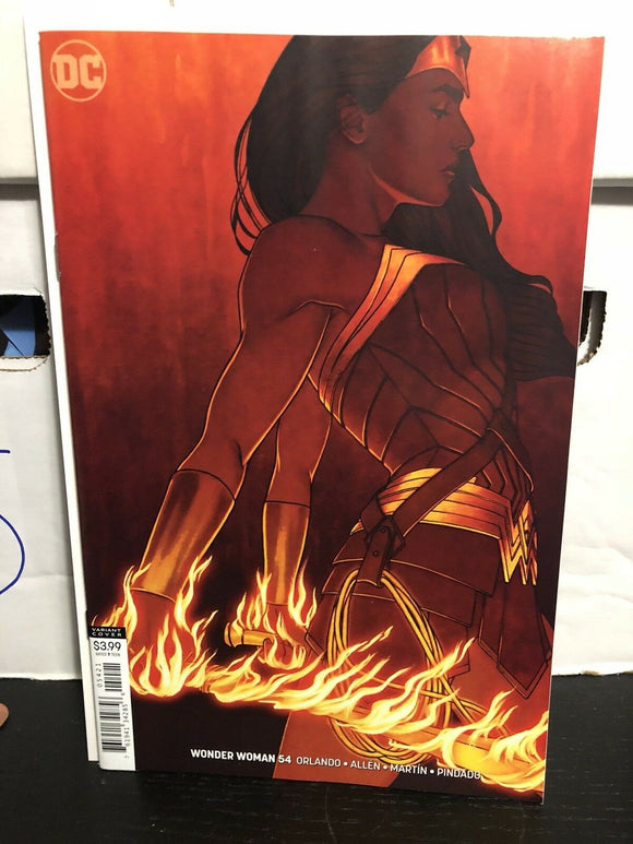 Wonder Woman #54 Jenny Frison Cover B Variant DC Rebirth 2018