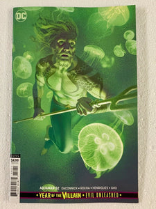 Aquaman #52 Joshua Middleton Card Stock Cover B Variant YOTV DC Comics 2019