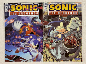 Sonic The Hedgehog #23 Tramontano Cover A And Yardley B Set Of 2 IDW 2019
