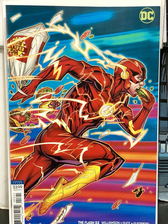 The Flash Vol 5 #53 Jonboy Meyers Cover B Variant DC Comics 2018