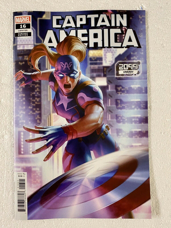 Captain America #16 Junggeun Yoon 2099 Cover B Variant 2019 Marvel Comics Female