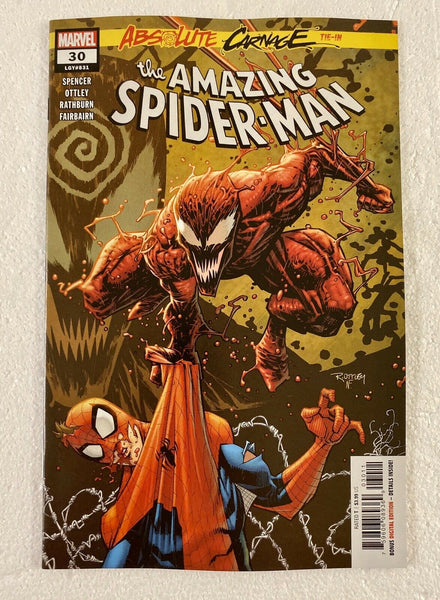 Marvel Comics The Amazing Spider-Man (Carnage hotsell Part 1,2,&Conclusion) SIGNED!