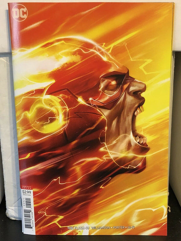 The Flash #49 Francesco Mattina Cover B Variant Flash Wars Part 3 DC Comics