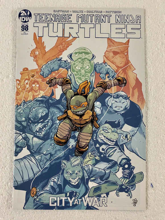 Teenage Mutant Ninja Turtles TMNT #98 1:10 Michael Dialynas Variant Cover IDW RI