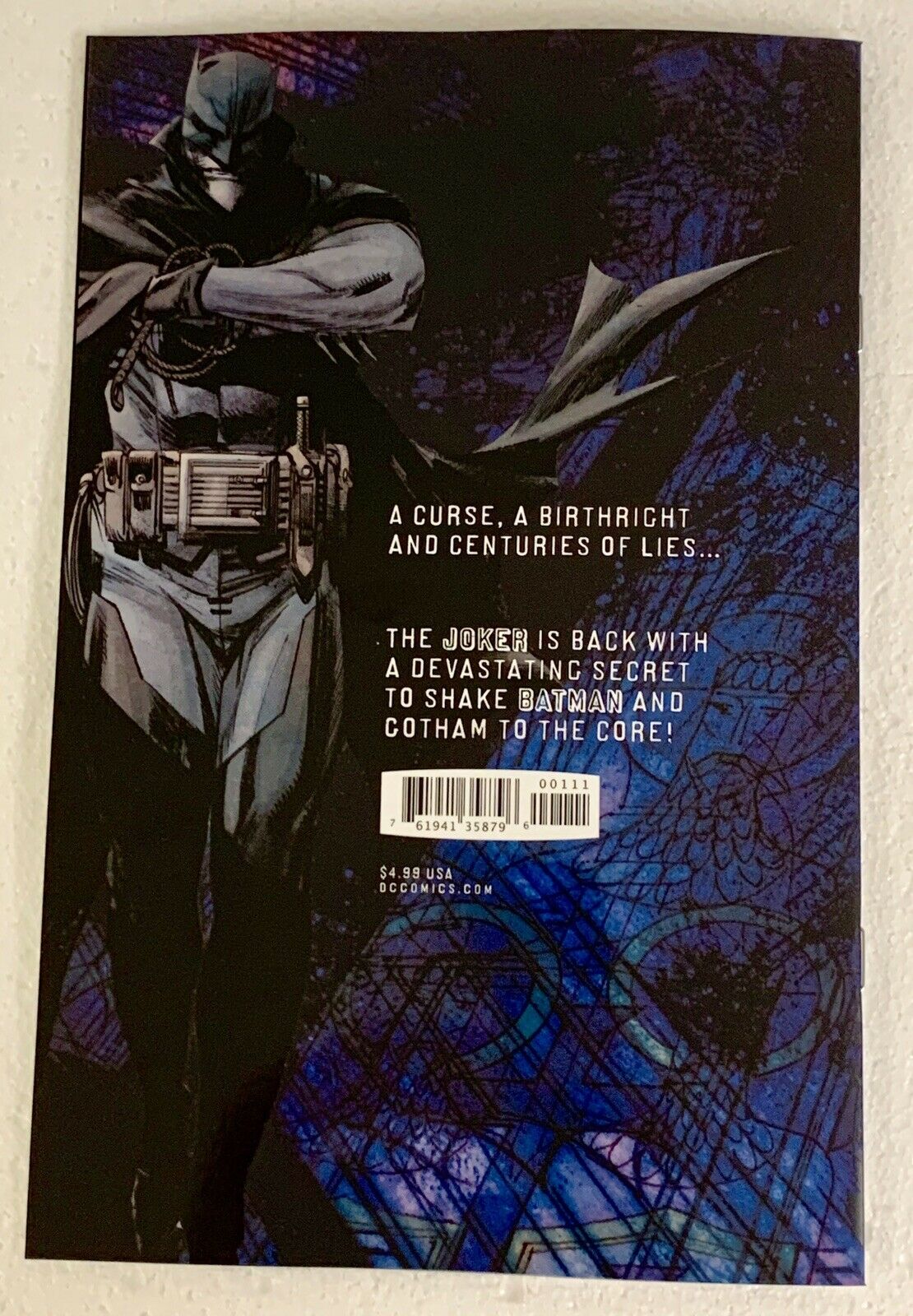 Batman Curse of the White Knight #1 DC Black Label Comics First