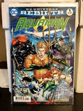 Aquaman #1 Andrew Hennessy Cover DC Rebirth Comic Book First Print NM