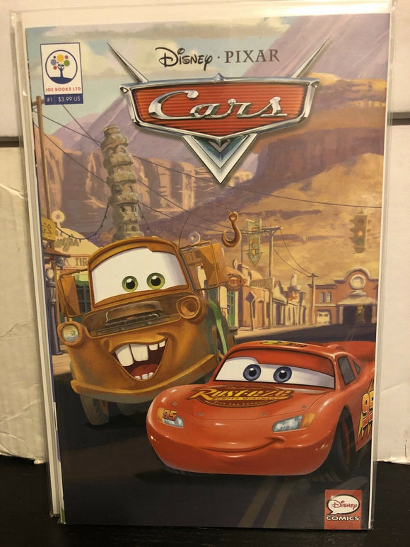 Cars #1 (2016 Series) Disney Comics Book Pixar Lightning McQueen Mater Sally