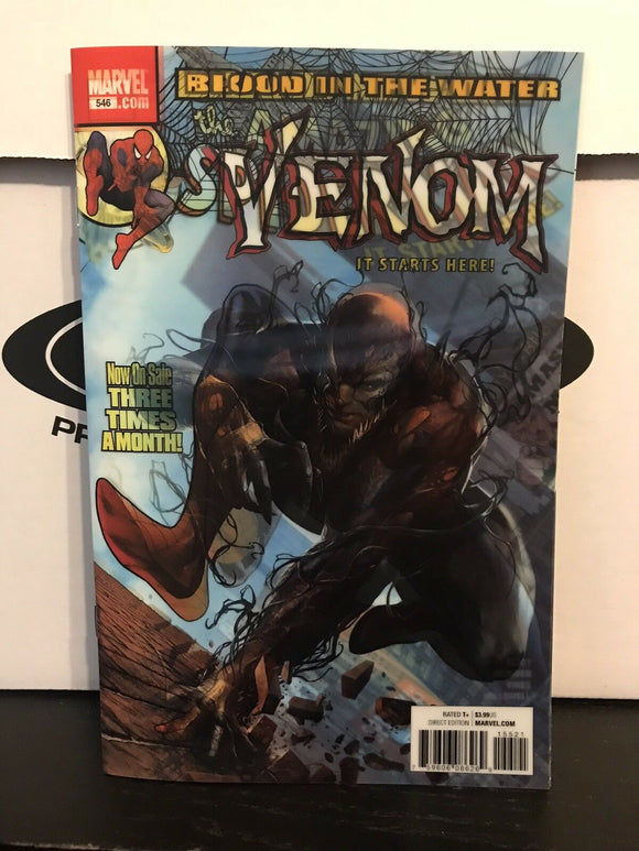 Venom #155 Francesco Mattina Lenticular Homage 546 Variant Marvel