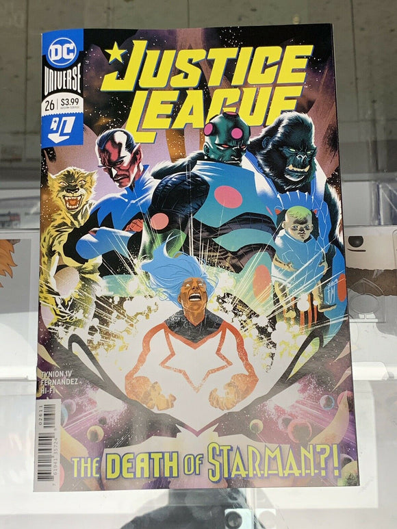 Justice League #26 Cover A First Full Appearance Of Apex Lex 2019 DC Comics