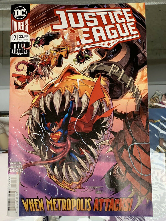 Justice League #19 Cover A First Appearance Of The Future Justice League DC 2019