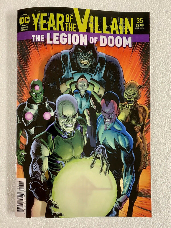 Justice League #35 Cover A Legion Of Doom Villain Of The Year 2019 DC Comics