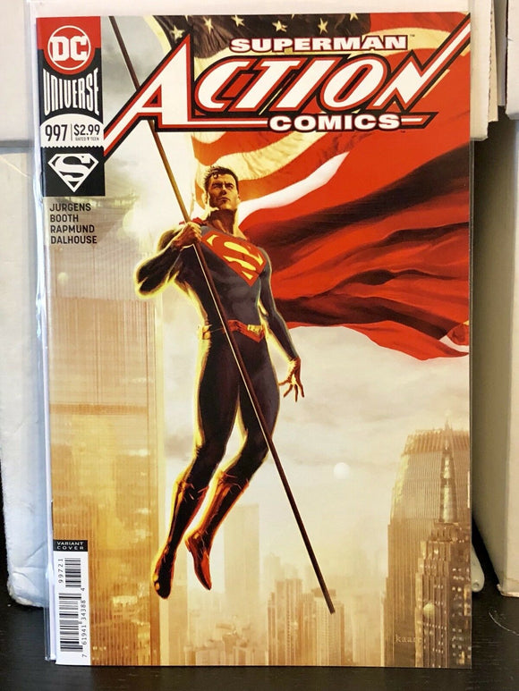 Action Comics #997 Variant 2018 DC Comic Andrews Conrad Jurgans Cover B