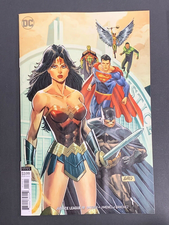 Justice League #19 Rob Liefeld Cover B Variant DC Comics Rebirth 2019