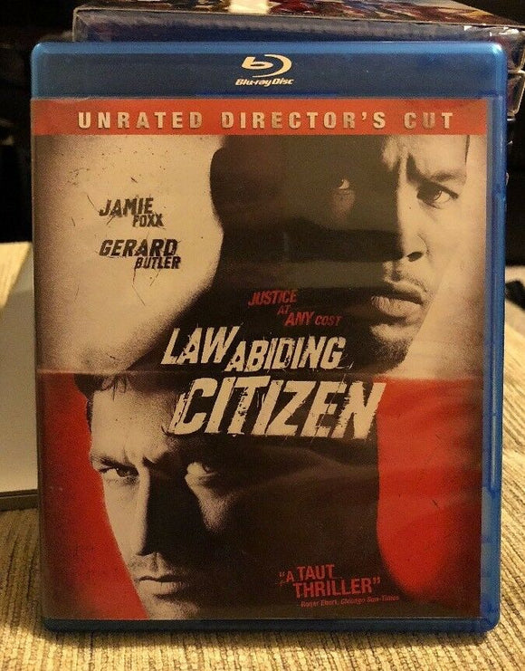 Law Abiding Citizen (Blu-ray Disc, 2010, 2-Disc Set, Unrated Directors Cut) Foxx