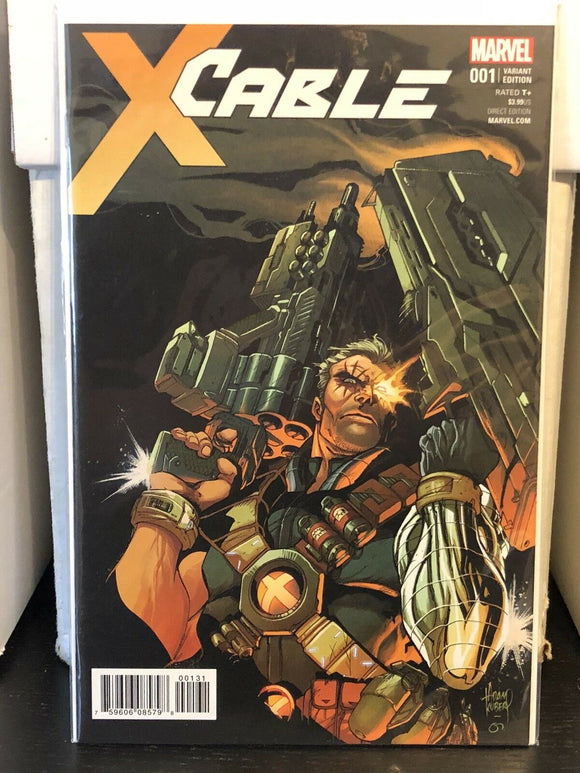 Cable #1 Andy Kubert 1:50 Variant W/ Cover A 1st Print 2017 Set Of 2