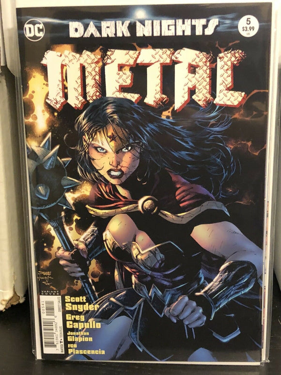 Dark Nights Metal # 5 Cover D Variant Jim Lee Cover DC Comics 2018 Wonder Woman