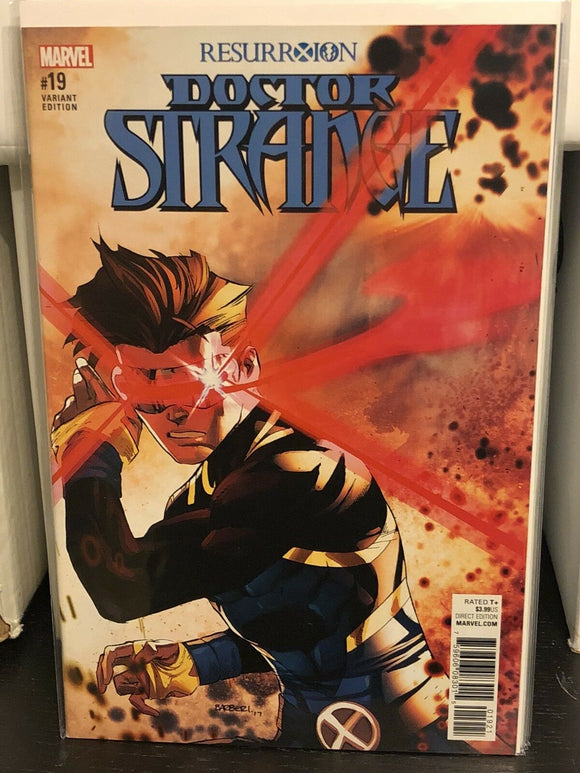 Doctor Strange #19 Carlo Barberi Cover B Cyclops Resurrxion Variant Marvel