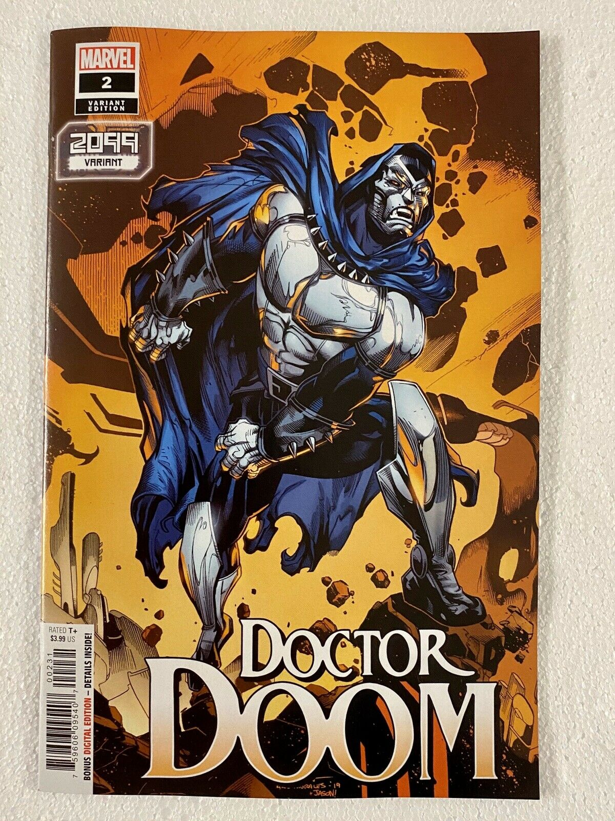 Doctor Doom #2 Stroman 2099 Cover B Variant 2019 Marvel Comics